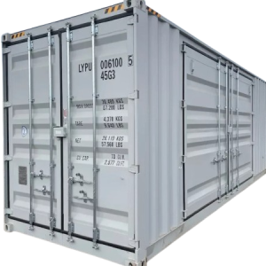 Conteneur maritime High Cube de 40 pieds avec 4 portes latérales