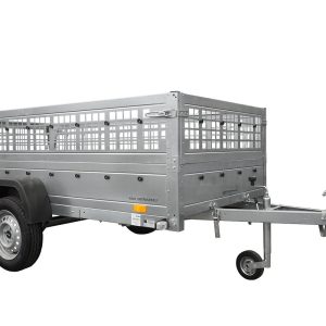 Remorque Garden Trailer 264 KIPP (nouveau) avec rehausses grillagées et roue jockey