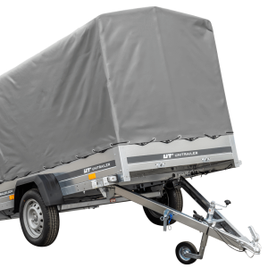 Remorque routière 230 KIPP – Bâche et arceau 110 cm, roue jockey