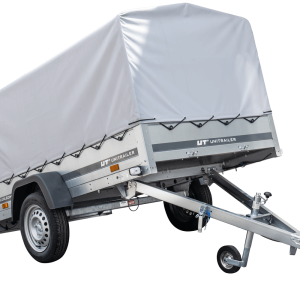 Remorque routière 230 KIPP – Bâche haute, arceau H-800 et roue jockey